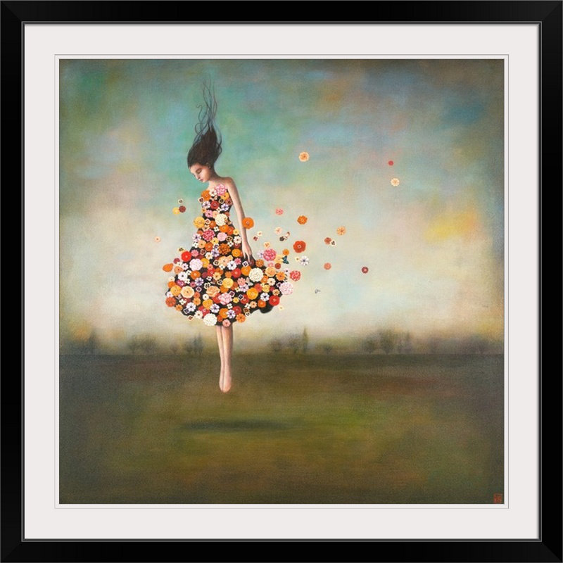 «Boundlessness in Bloom», reproduction d'art par Duy Huynh, H 24 po x l 24 po, Toile tendue, Sans cadre