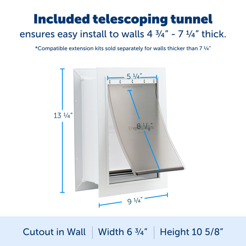 PetSafe Wall Entry Pet Door Small