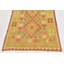 Tapis de zone en laine rectangulaire 3 pi x 4 pi 8 po one-of-kind à la main-noué la new age Elland