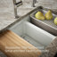 Riverby 33" undermount double-bowl workstation kitchen sink-107896215