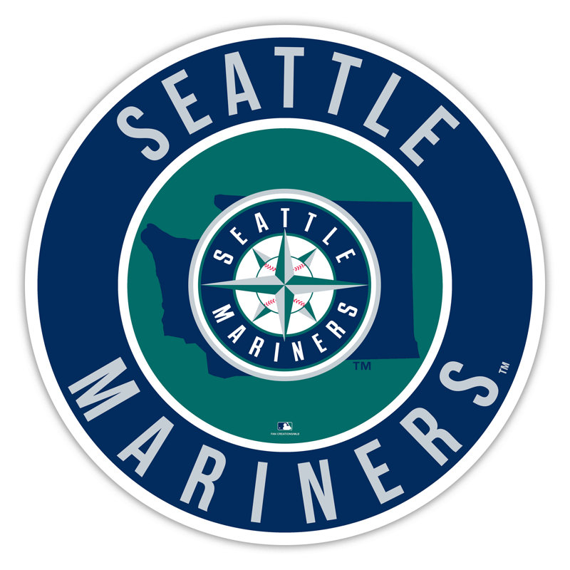 Mariners de Seattle - ligne brillante de 16 po avec l'État