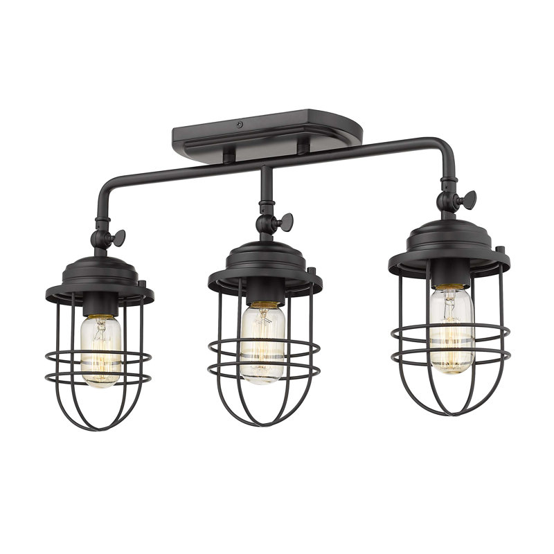 Lylah 3 - Light Dimmable Vanity Light, Matte Black