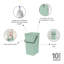 Brabantia Sort & Go 25 Litre Rubbish Bin-126074763