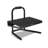 Mount-It! Height Adjustable Footrest for Standing and Sitting, Under The Desk Footrest with Handle