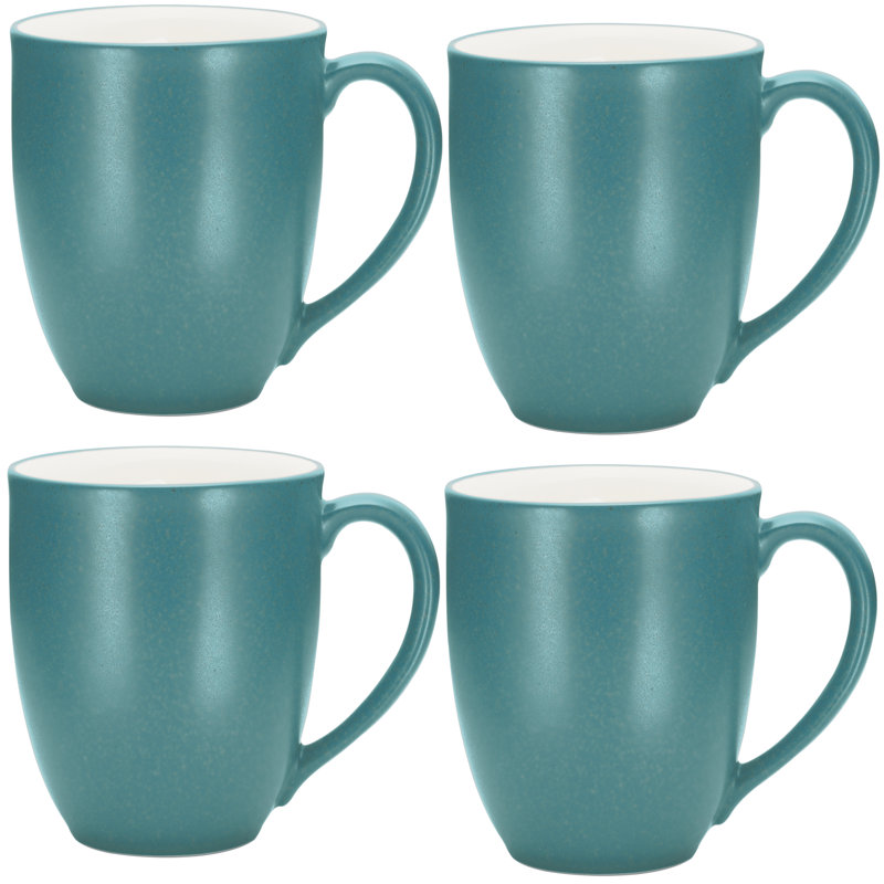 18 tasses Noritake Colorwave XL, Turquoise