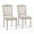Azhani Linen Slat Back Side Chair