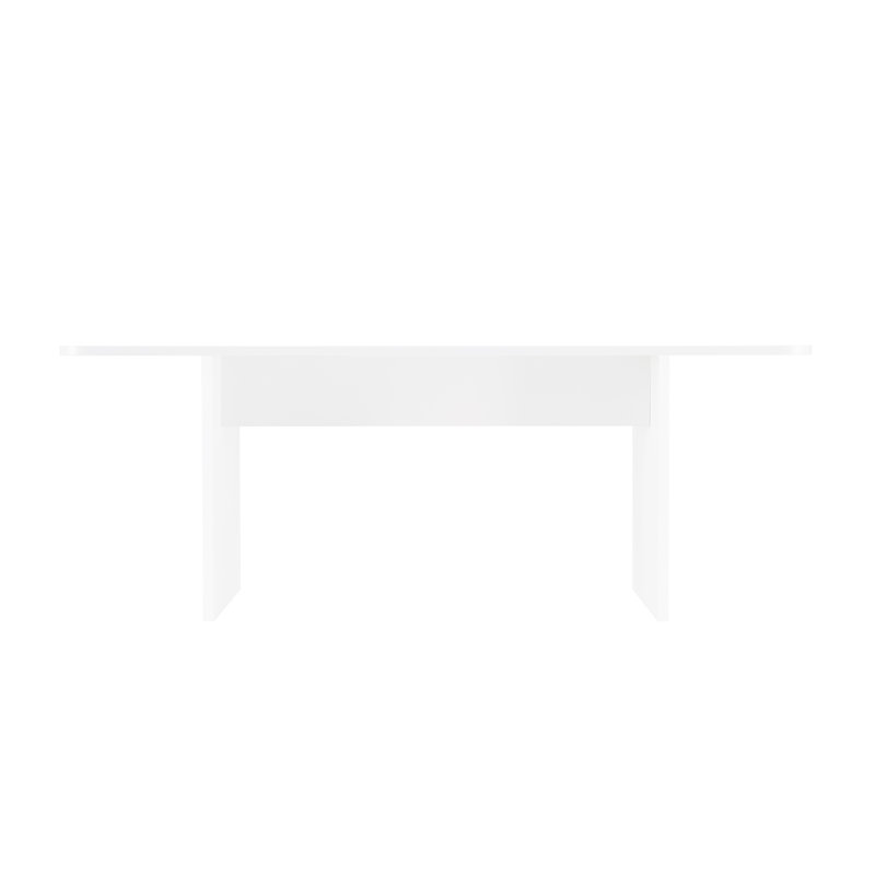 Ella 79" Dining Table In White