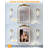 20"x30" LED Bathroom Medicine Cabinet with Mirror and Lights, Bronze Hand-Painted Baroque Bathroom Storage with Mirror, Recessed / Wall Mounted, Dimmable 3 Color Lighting Anti-fog ( with 1 Organizer)