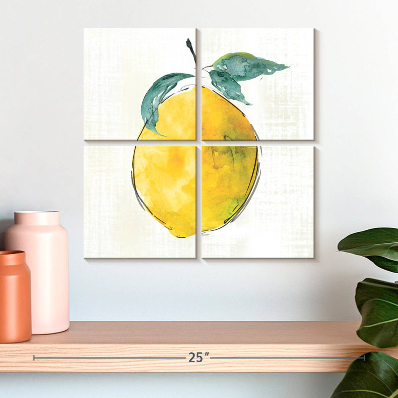 Yarlin «Happy Lemon», H 18 po x l 18 po