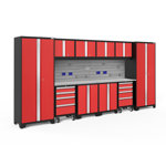 Bold Series 76.75'' H x 156'' W x 18'' D 12 Piece Garage Storage Cabinet Set