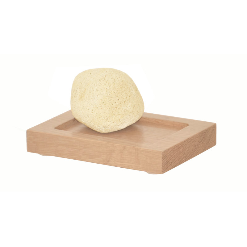 Ayven Soap Dish, Natural Oak