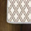 Tapis tissé élégant, 31,5 po x 47,2 po | 100% polyester, hauteur des poils: 0,04 po, hauteur totale: 0,31 po | Antibactérien, feutre en PVC antidérapant | Lavable à la machine, parfait pour le salon et la chambre à coucher-239360637