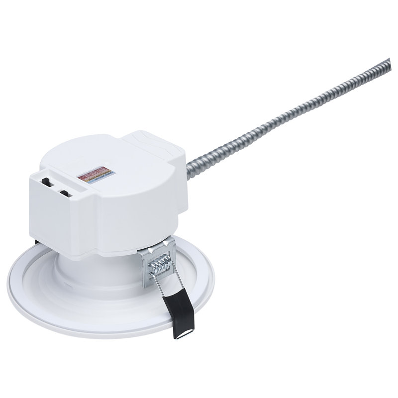 13.5W Field Selectable LED 4-Inch Commercial Downlight Dual Dimming Round 120-347V