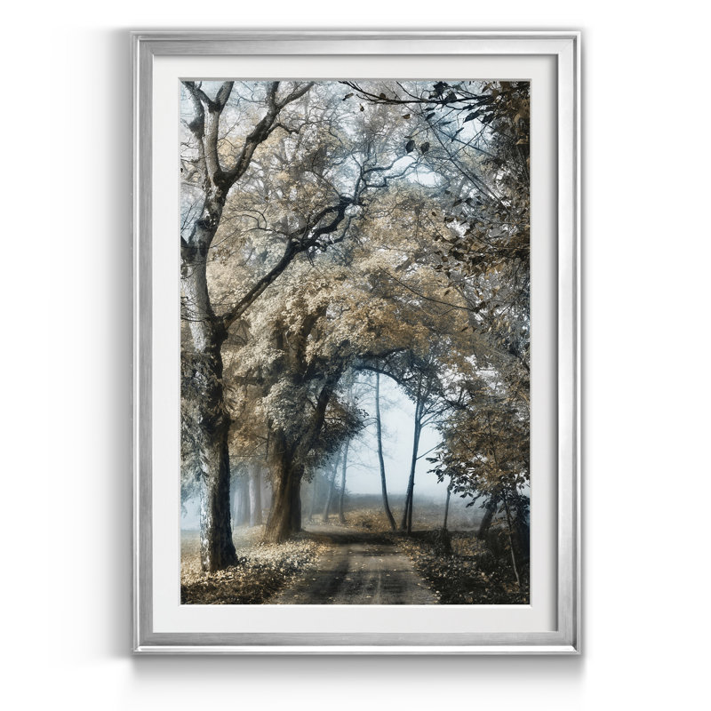 Road to Tom Demain - Cadre photo, reproduction d'art, Argent, H 18,5 po x l 24,5 po x P 1,5 po