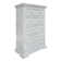 Commode blanche 5 tiroirs Roseland