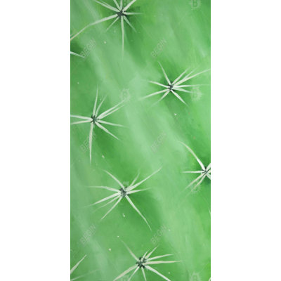 Cactus closeup - 15.75"x31.50" Desk mat