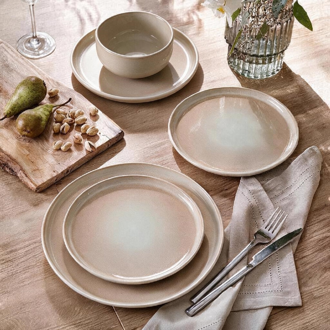 Stoneware Dinnerware - Service for 4