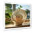 White Single Picture Framed