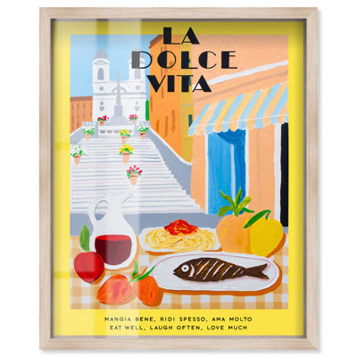 «Joyful Sustention Shadowbox Print Retro Summer Prints» par Art Remedy