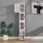 4 Tier Folding Stackable Storage Box, Stackable Storage Drawers On Wheels, Bathroom Floor Cabinet With Doors