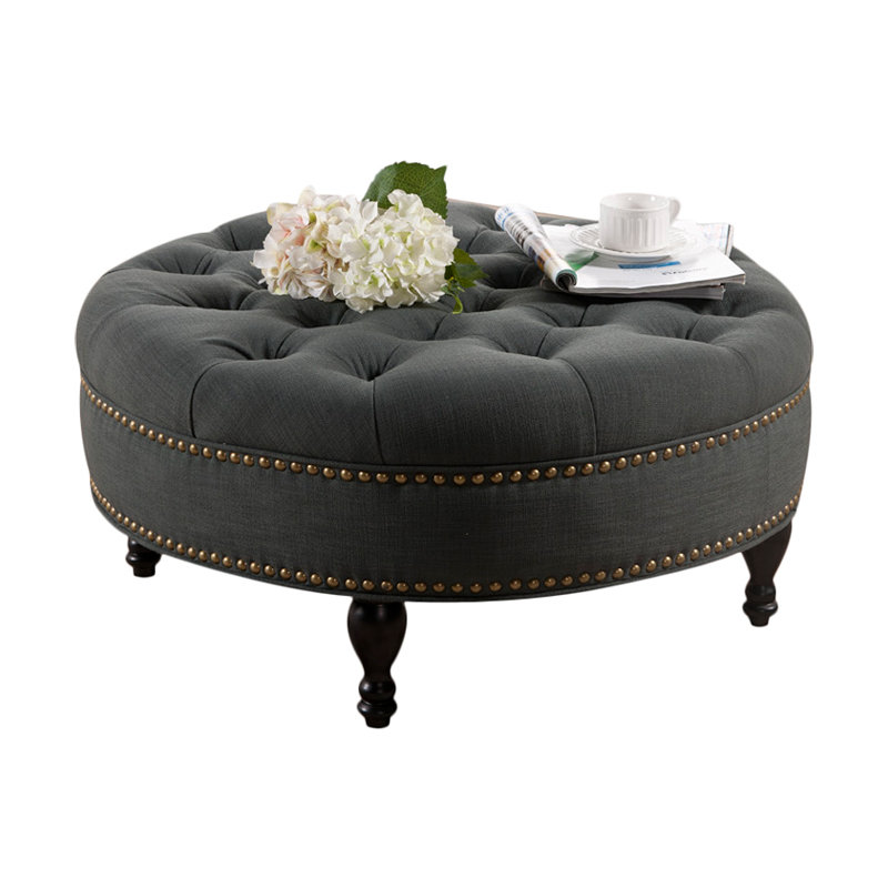 Repose-pieds cocktail rond 35,25 po Aoto