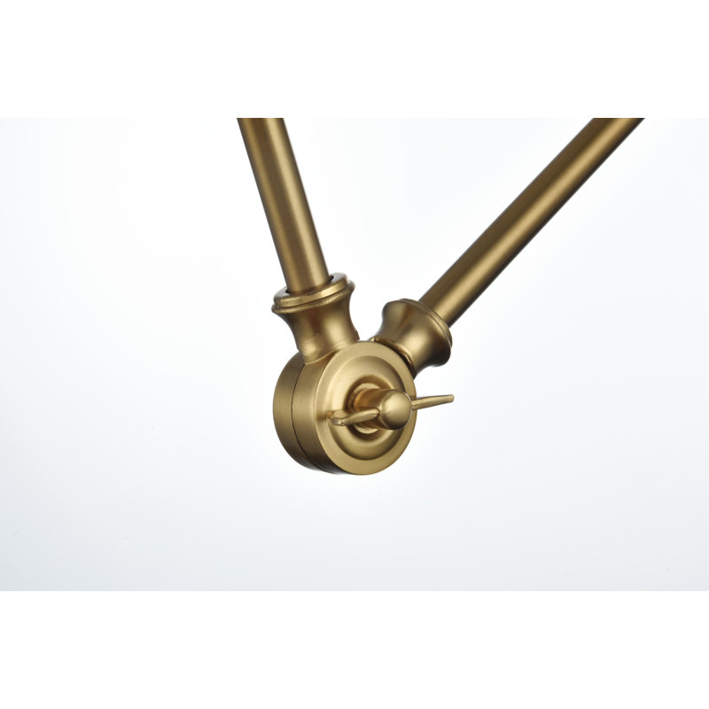 Allida Wall Sconces, Satin Gold