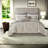 Elegant Jacquard Bedding Sets, Polyester King Collection For Home