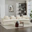 Canapé modulaire avec repose-pieds amovible-1444316725
