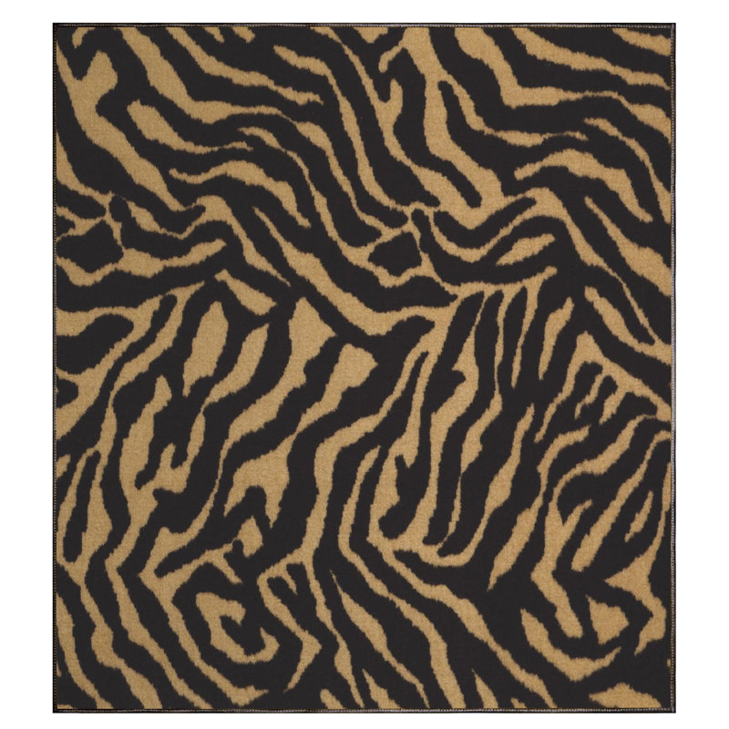 Animal Print Indoor Rug, Square 10'