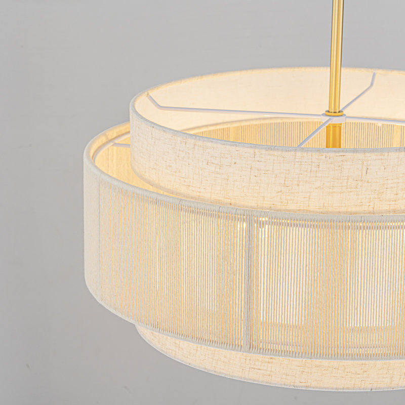 Luminaire suspendu tambour 4 lumières Coastal