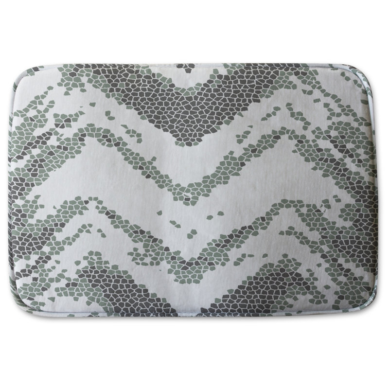 Cynda Memory Foam Non-Slip Bath Mat