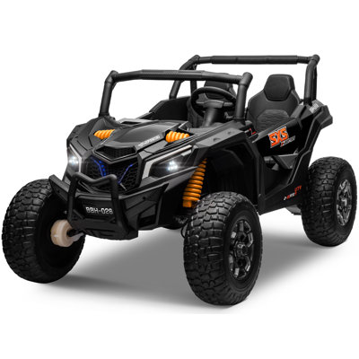 24V EVA Tires Ride On Toy Car UTV For Kids, 4X4 2 Seater With Remote Control