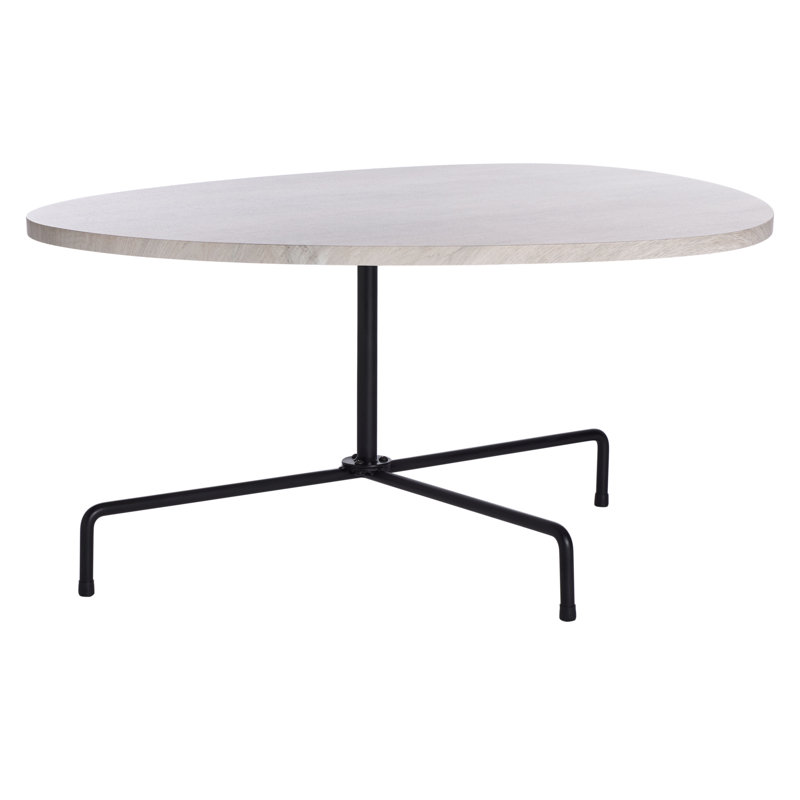 Akshan Coffee Table, Light Gray Oak