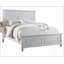 Cadre de lit blanc 1pc