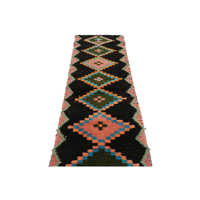 One-of-a-Kind 2'10”x8'8” Hand Knotted Area Rug