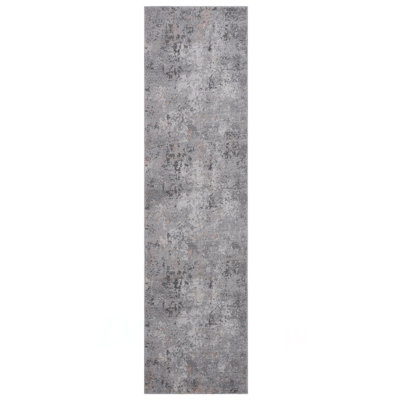 Collection 2X8 Abstract Runner Rug