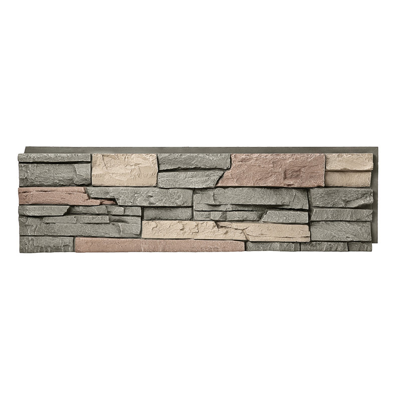 Panneau mural en pierre 11,25 po x 41,25 po, Stratford