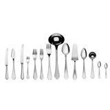Dolce Vita 113 - Piece Stainless Steel Flatware Set