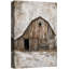 Œuvre de grange vieillie, photos de salon de campagne, impression sur toile encadrée-132064185-132064191