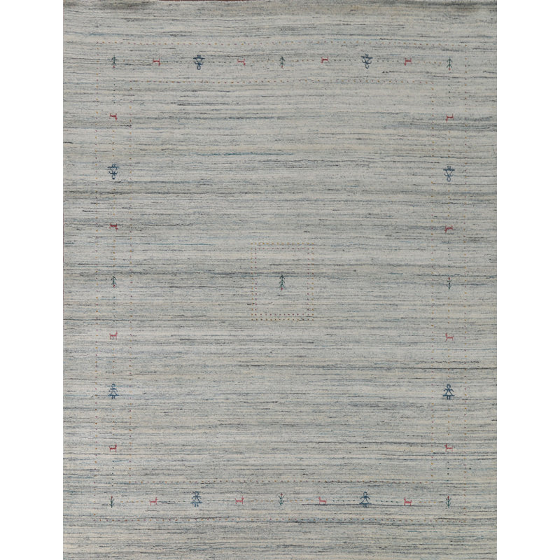Tapis oriental fait à la main Gabbeh 8 x 10