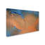 «Blue and Orange Flow», reproduction de photo sur toile tendue-32709358