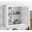 Armoire à pharmacie murale avec miroir 35 po x 28 po