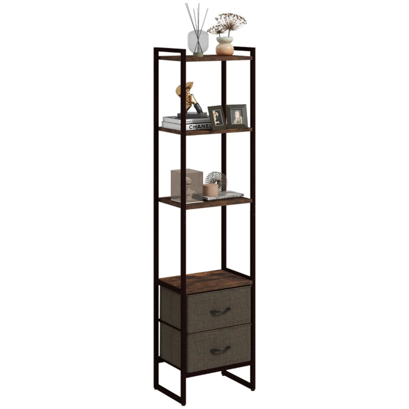 178cm H x 30cm W Metal Standard Bookcase
