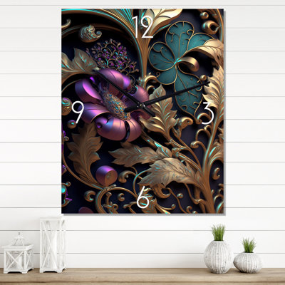 Jaydelin Aluminum Wall Clock