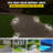 Solar Dock Lights Low Voltage Solar Powered Integrated LED Pathway Light Pack-63896444