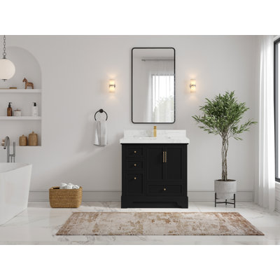 Alys 36'' Single Bathroom Vanity with Top