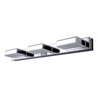Modern 4 Light LED Linear Flush Mount