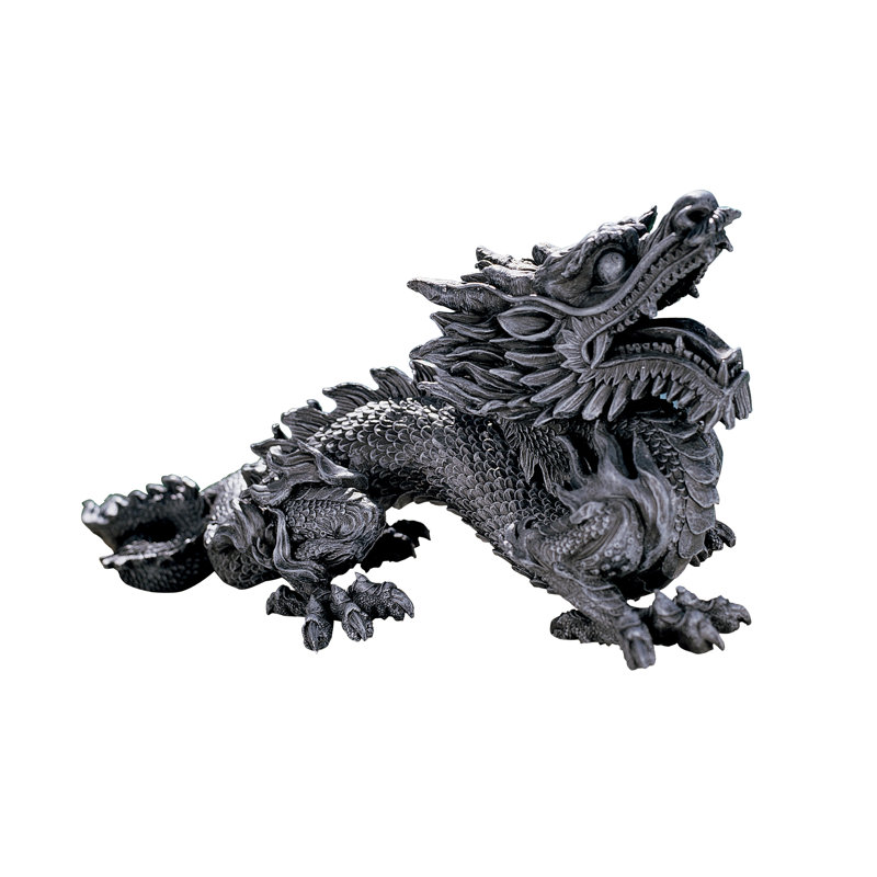 Statue dragon asiatique benevolent