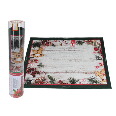 Polyester Abstract Rectangle Placemat