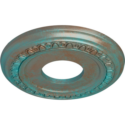 Médaillon de plafond l 12,25 po x P 1,125 po Jackson
